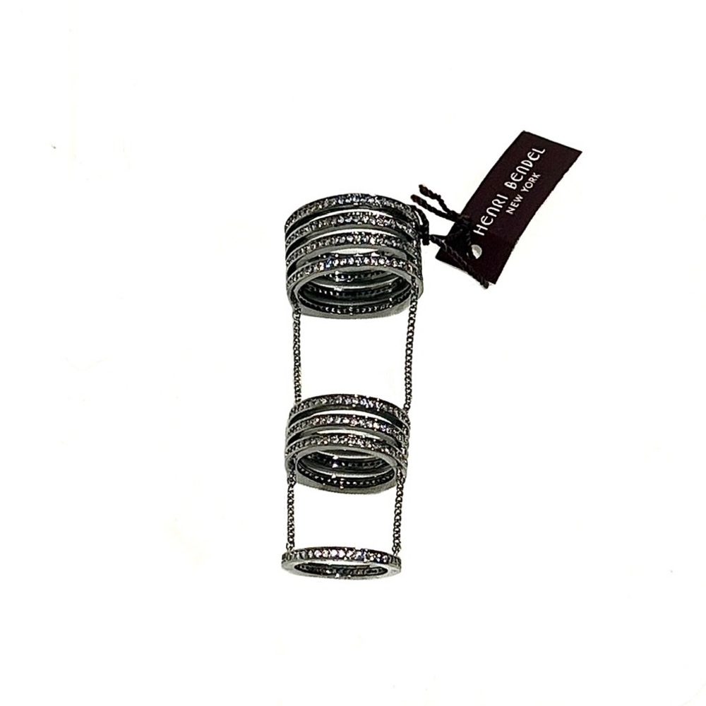 Henri Bendel Hudson Triple Down Ring
